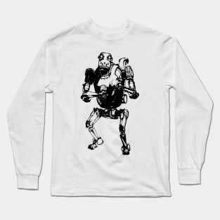 Weathered Pascal Nier Automata Long Sleeve T-Shirt